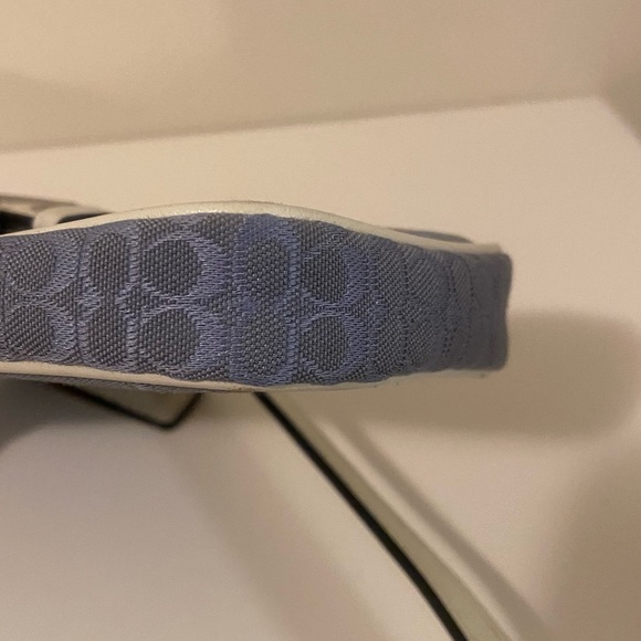 Coach Blue and Cream Mini Crossbody Bag - Picture 11 of 11